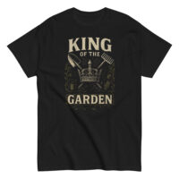 T-shirt with 'King of the Garden' design