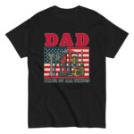 Dad t-shirt with tools and American flag
