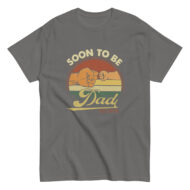 Soon to be dad t-shirt, fist bump design.