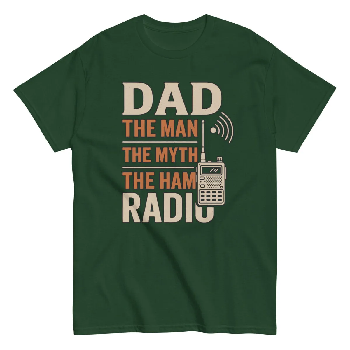 Dad, the man, myth, ham radio shirt