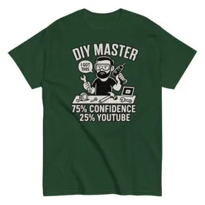 DIY Master t-shirt with tools graphic