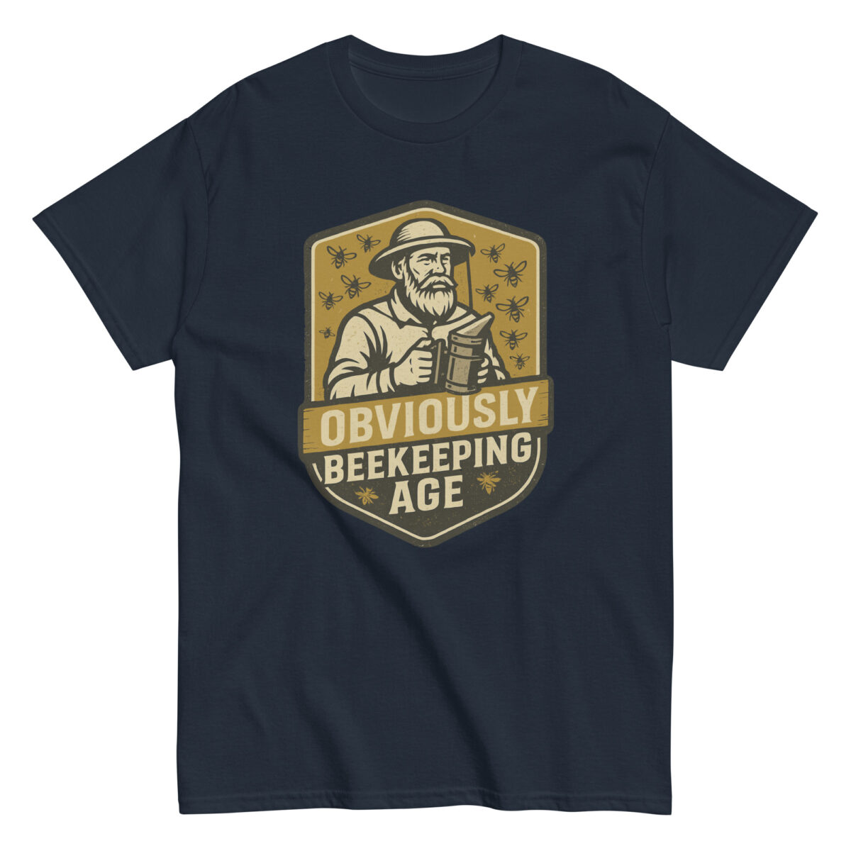 T-shirt with beekeeping age design