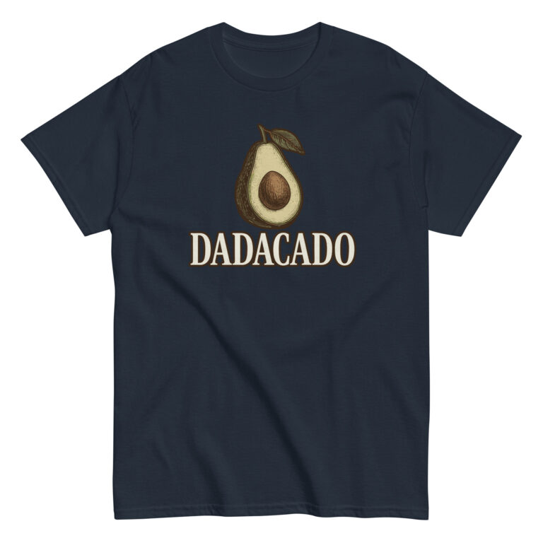 Dadacado avocado graphic t-shirt design