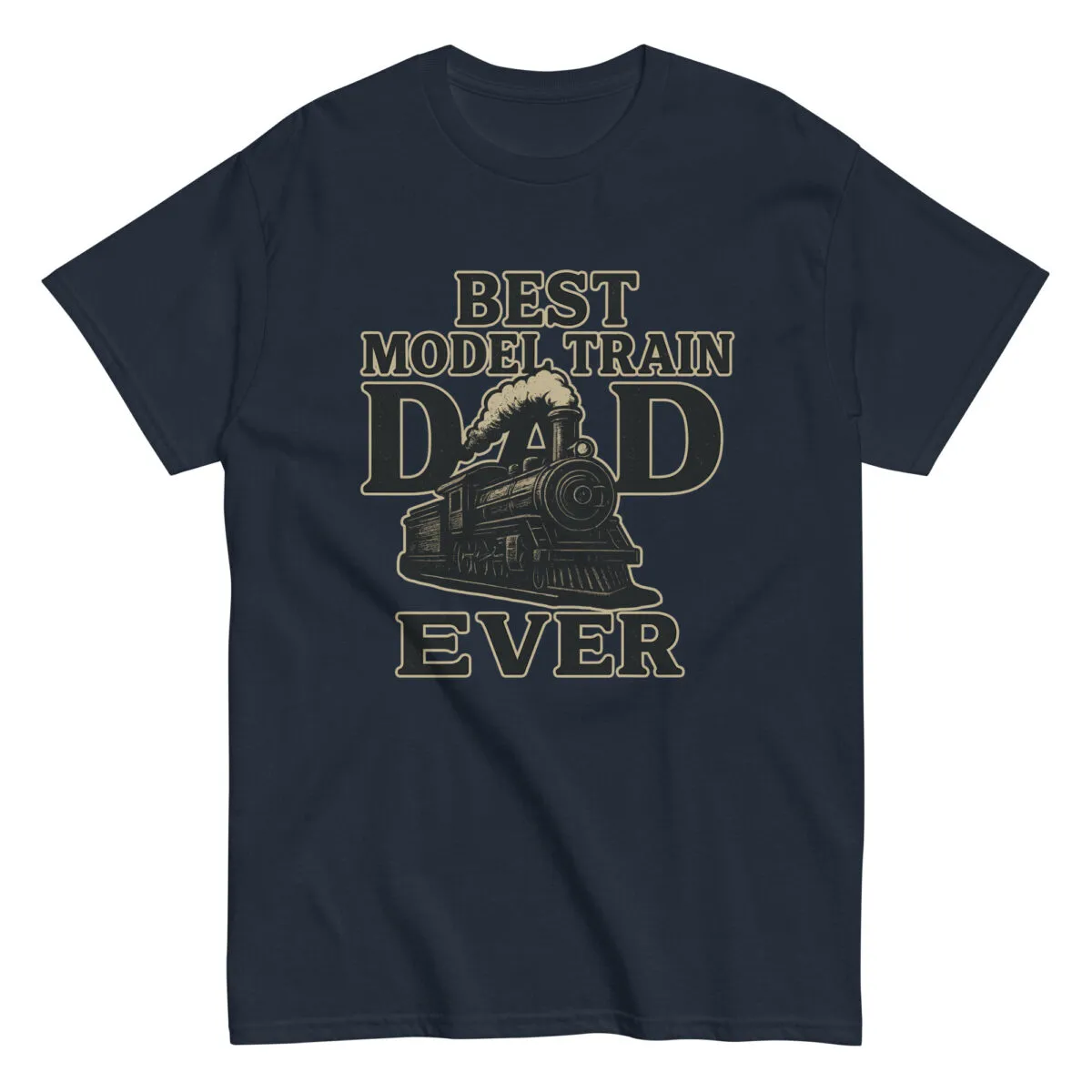 Best Model Train Dad Ever T-shirt design