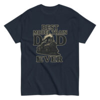 Best Model Train Dad Ever T-shirt design