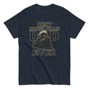 Best Model Train Dad Ever T-shirt design
