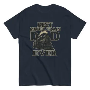 Best Model Train Dad Ever T-shirt design