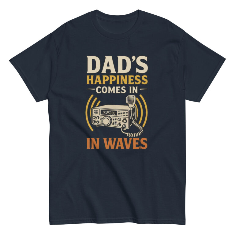 Dad's radio happiness T-shirt