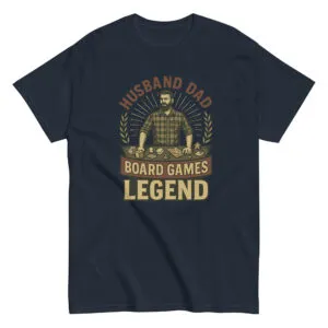 Husband Dad Board Games Legend T-shirt