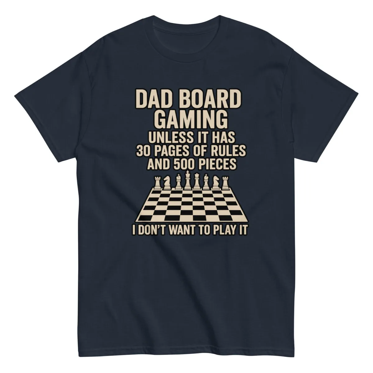 Dad board gaming humorous t-shirt design.