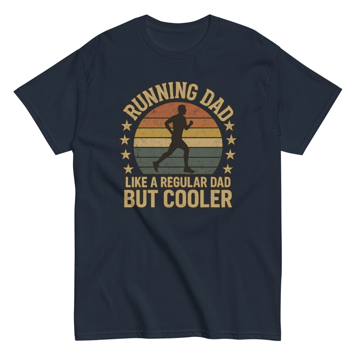 Running Dad t-shirt with vintage design