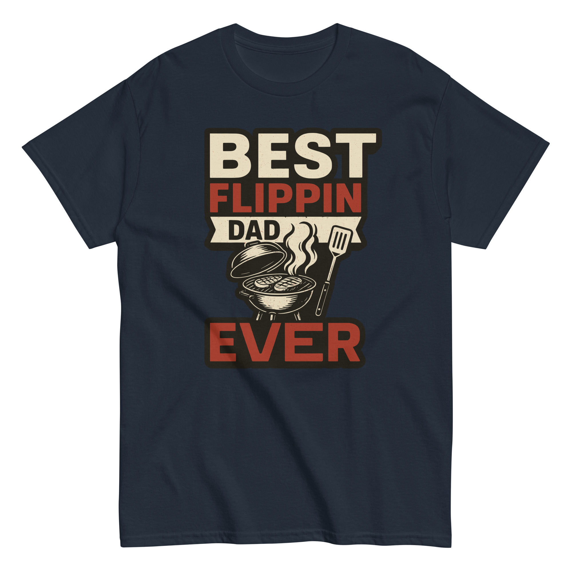 Best Flippin Dad Ever grilling shirt