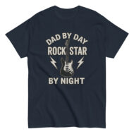 T-shirt with guitar and funny dad slogan