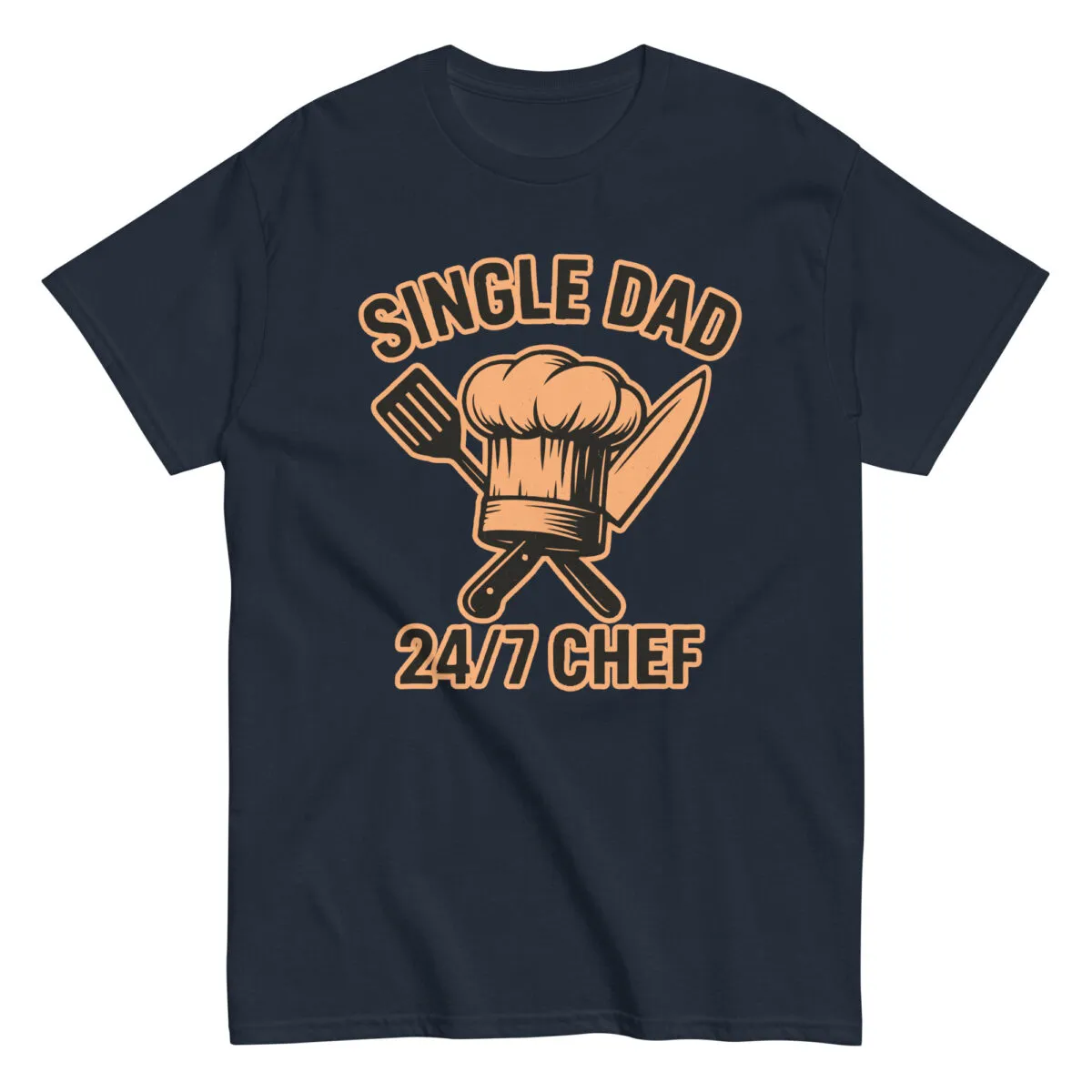 Single dad 24/7 chef t-shirt design