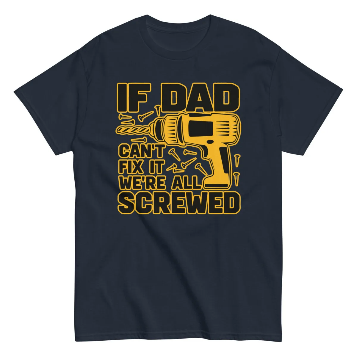 Funny dad tool fix-it shirt design