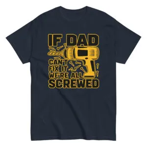 Funny dad tool fix-it shirt design