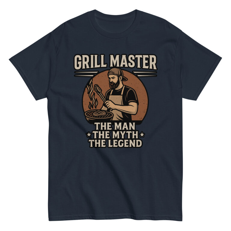 Grill Master t-shirt: The Man, The Myth, The Legend.