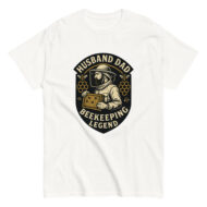 Husband Dad Beekeeping Legend T-shirt design