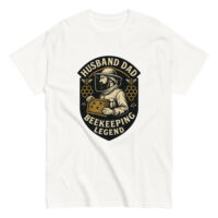 Husband Dad Beekeeping Legend T-shirt design