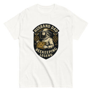 Husband Dad Beekeeping Legend T-shirt design