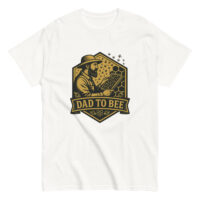 Dad to Bee beekeeping themed t-shirt design
