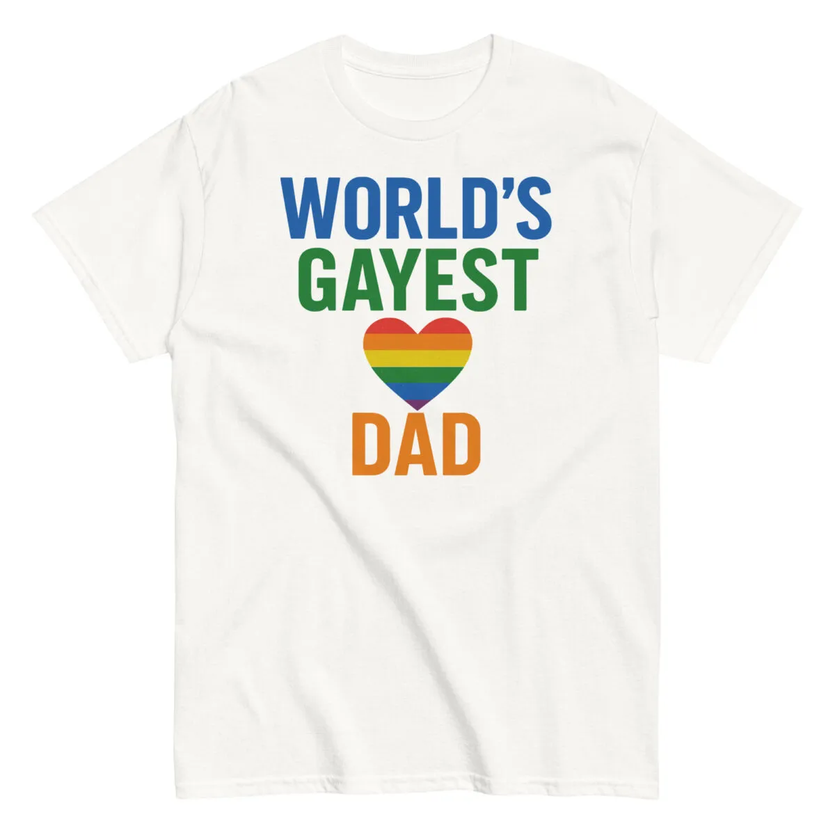 World’s Gayest Dad LGBTQ T-Shirt - Image 5