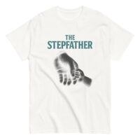 T-shirt with 'The Stepfather' design and hands graphic