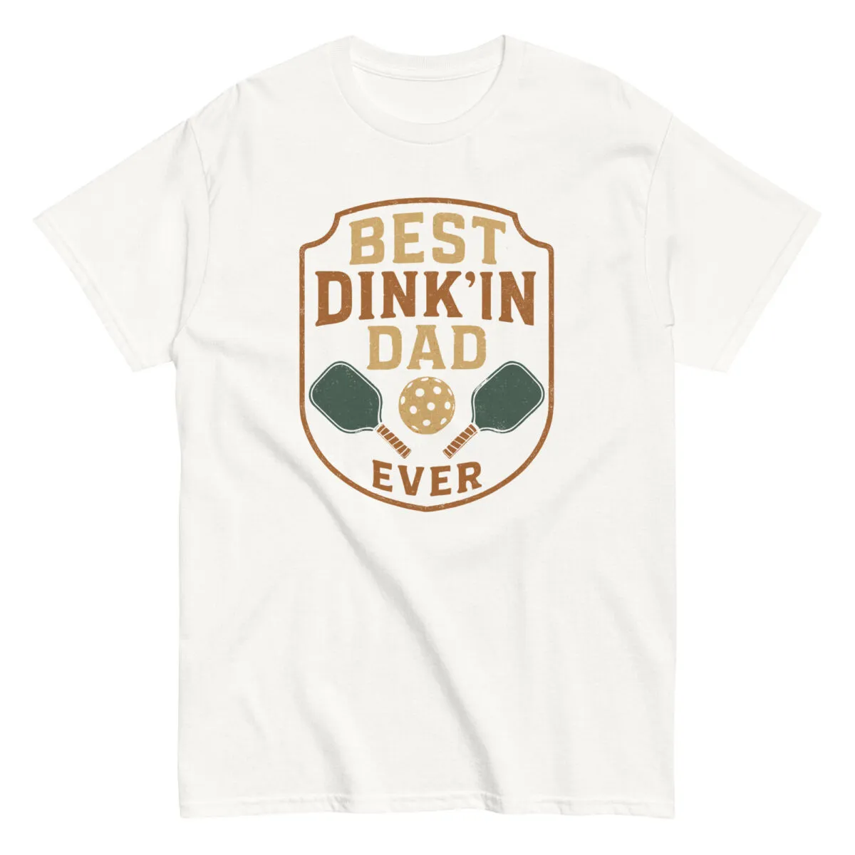 Best Dink'in Dad Ever pickleball T-shirt