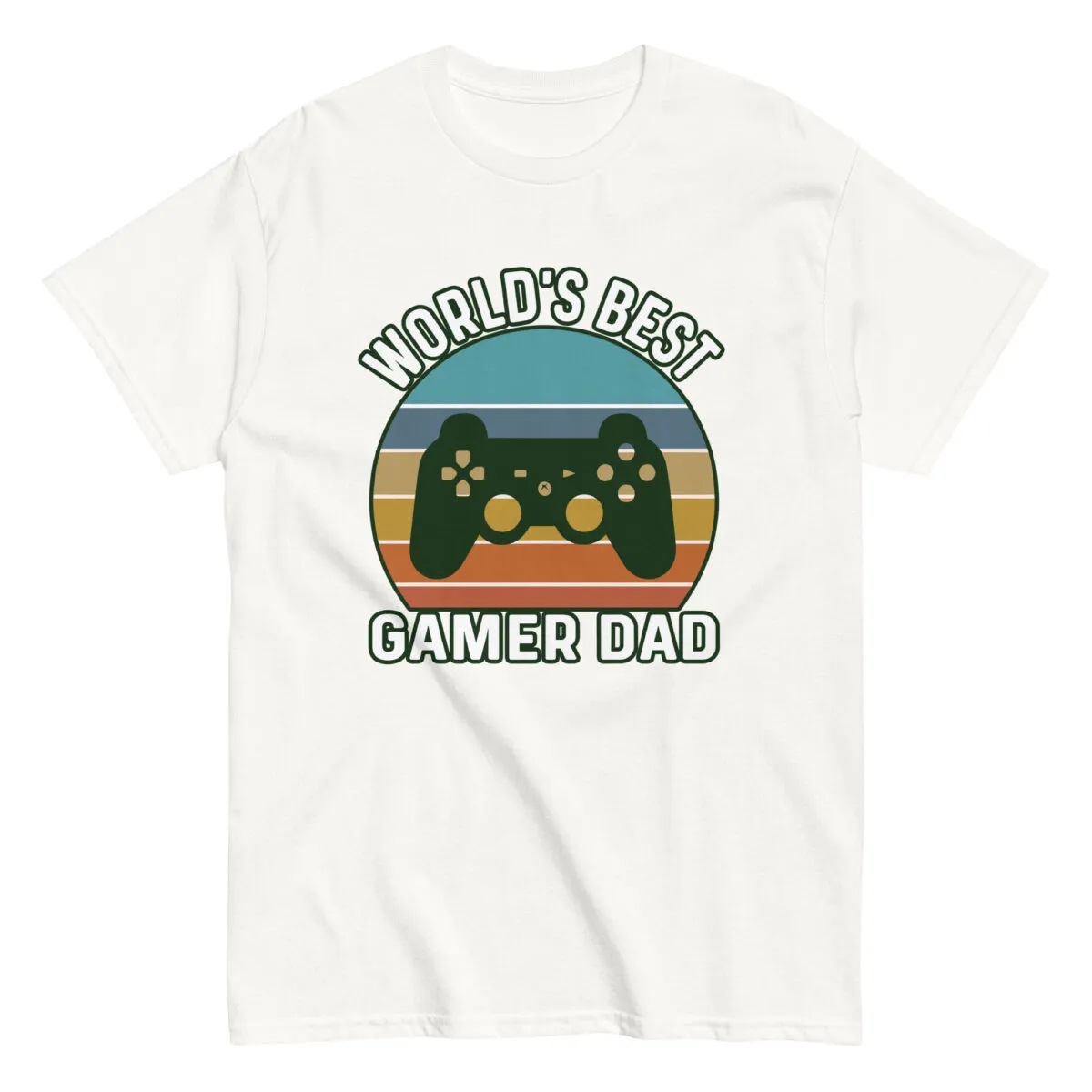 World's Best Gamer Dad T-shirt design