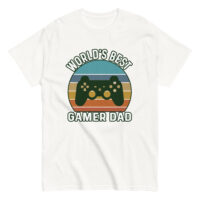 World's Best Gamer Dad T-shirt design