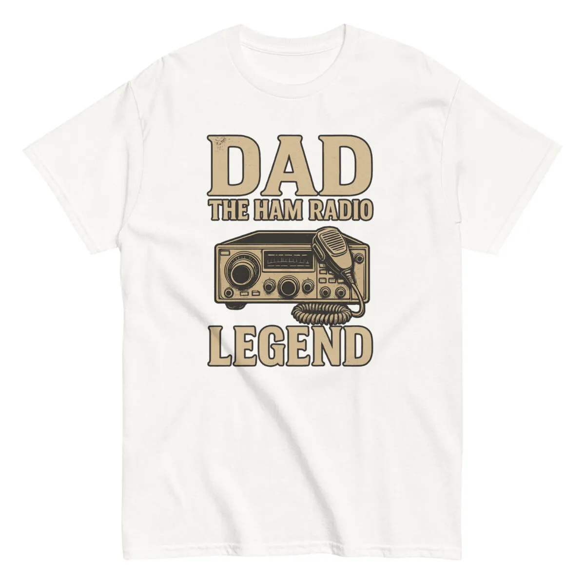 Dad ham radio legend shirt design