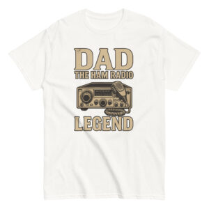 Dad ham radio legend shirt design