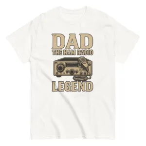Dad ham radio legend shirt design