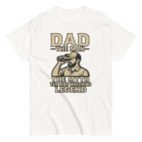 Dad bird watching legend graphic t-shirt