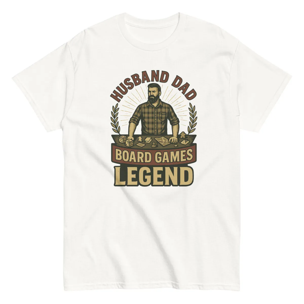 Husband Dad Board Games Legend T-shirt design