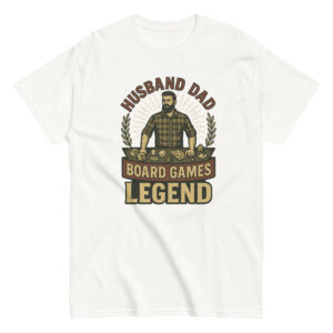 Husband Dad Board Games Legend T-shirt design