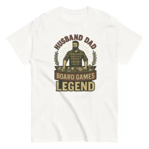 Husband Dad Board Games Legend T-shirt design