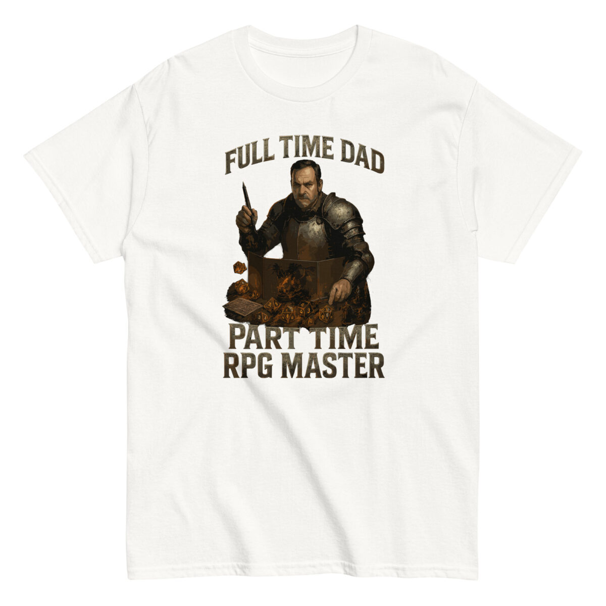 T-shirt with RPG dad design