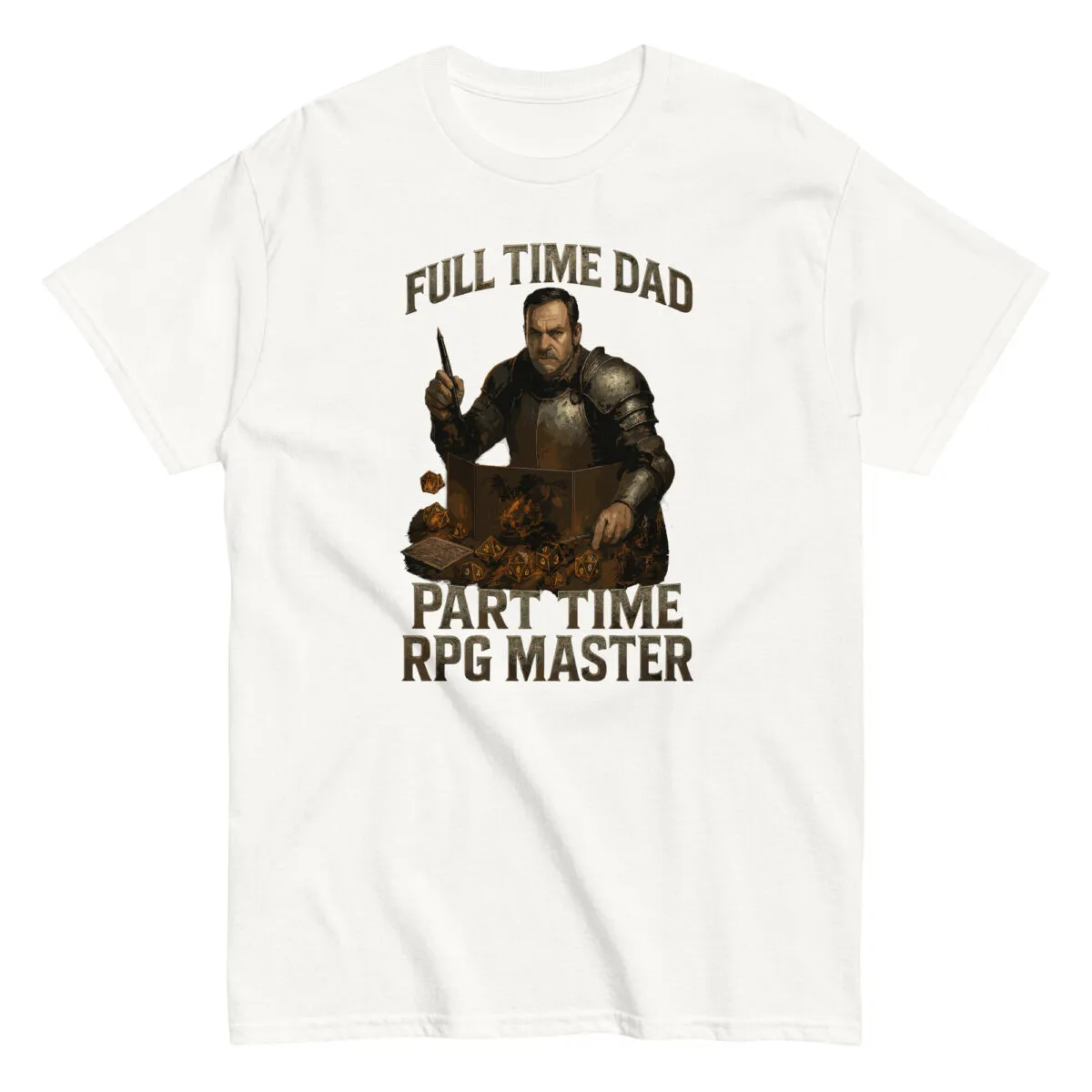 T-shirt with RPG dad design