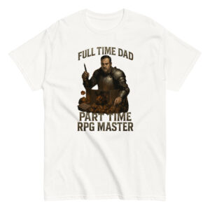 T-shirt with RPG dad design