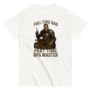 T-shirt with RPG dad design