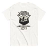 Cycling buddies t-shirt with dad theme