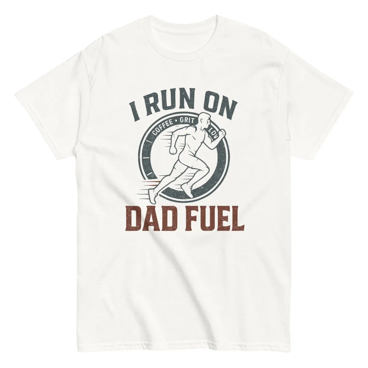 I Run On Dad Fuel T-Shirt - Image 4