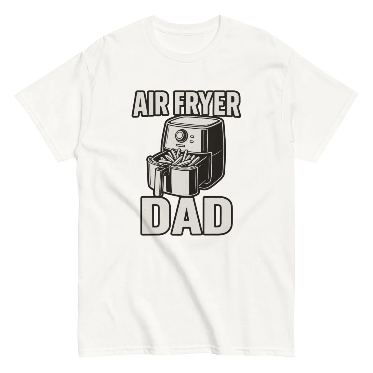 Air Fryer Dad T-shirt with air fryer graphic