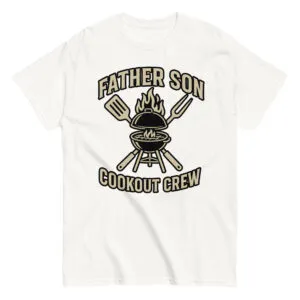 Father Son Cookout Crew t-shirt design