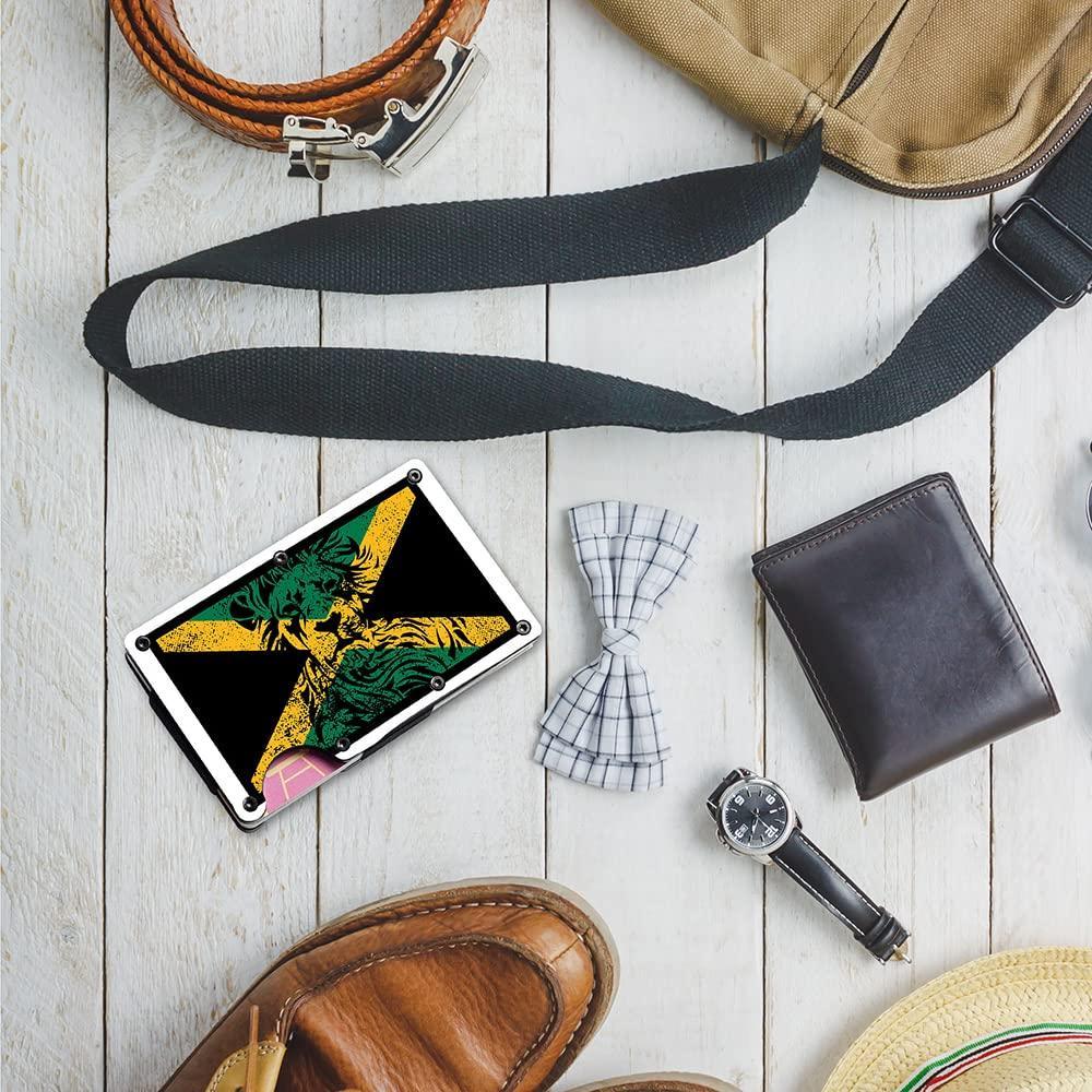 3 Travel essentials with Jamaican flag design.
