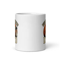Mug with birdwatching dad themed design