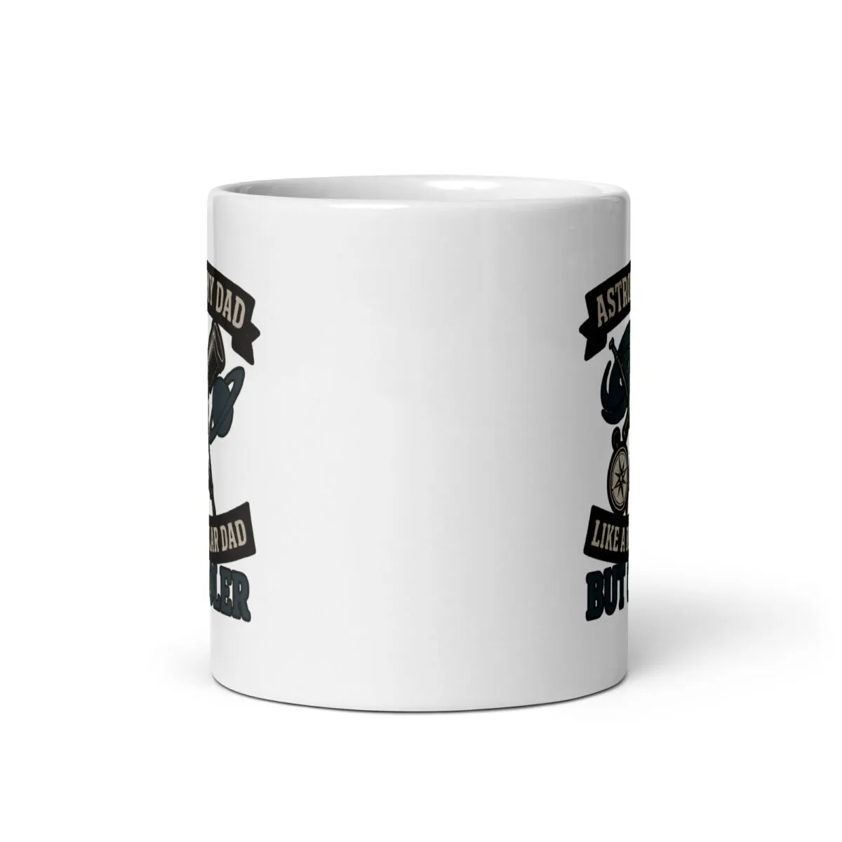 Father-themed white ceramic coffee mug