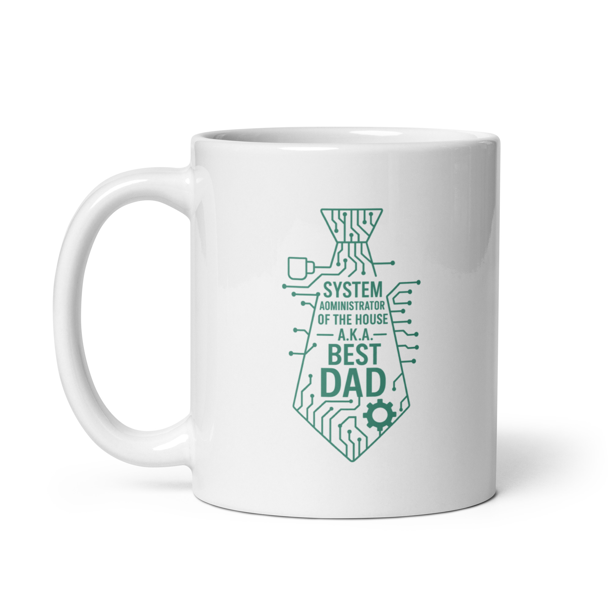 white-glossy-mug-white-11-oz-handle-on-left-68f72de2b625a.jpg Mug with tech-themed Best Dad design