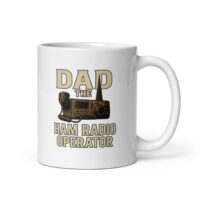 Dad ham radio operator mug